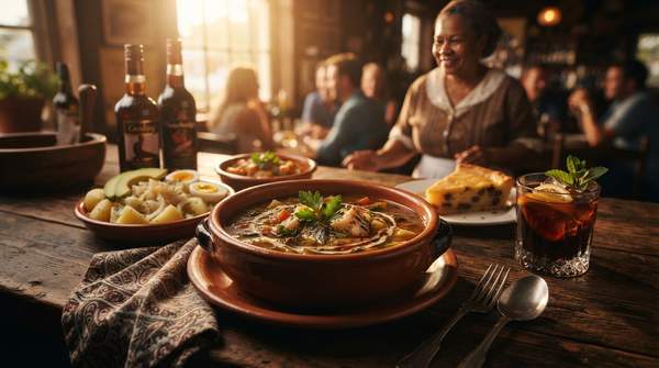 Editorial illustration for How History Shaped Bermuda’s Unique Cuisine