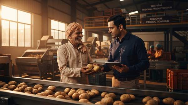 Editorial illustration for McCain Foods Buys Indian Processor Falcon Agrifriz to Bolster Regional Production